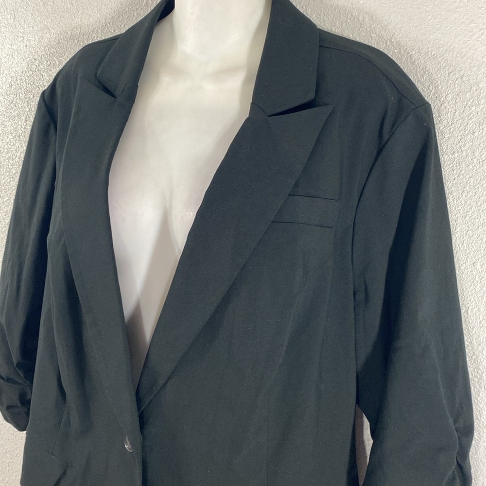 Torrid Black Studio Lexington Millennium Stretch Blazer 2 2X 18 20 - Picture 6 of 12